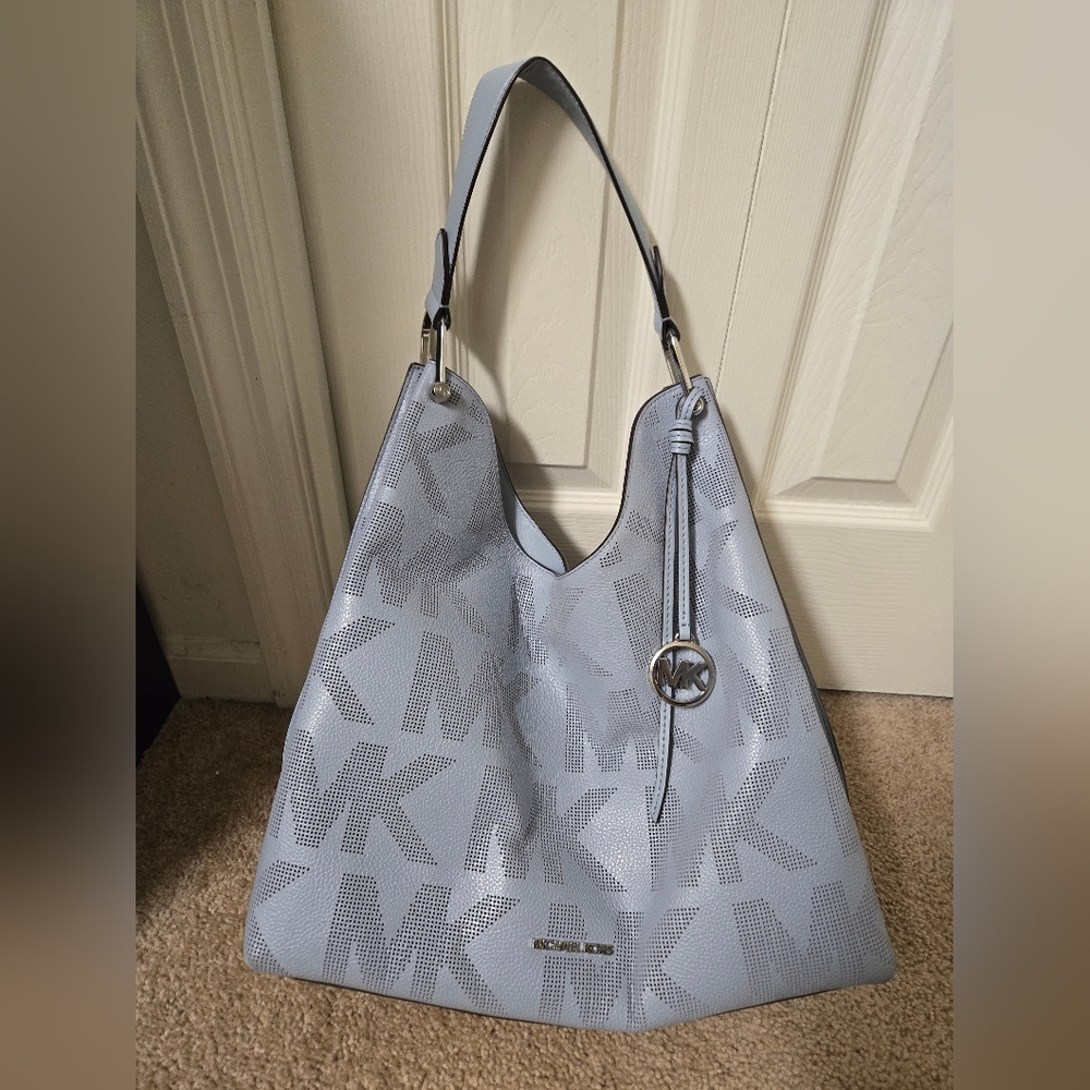 Michael Kors Light Blue Shoulder Bag